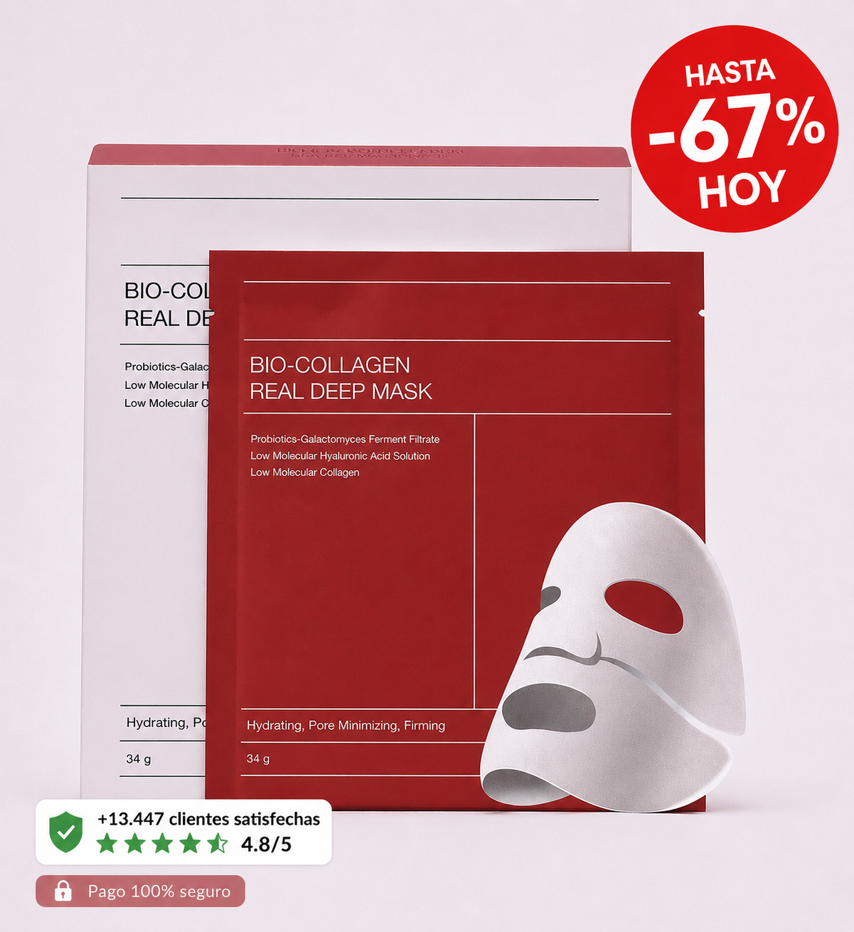 Mascarilla coreana hidratante